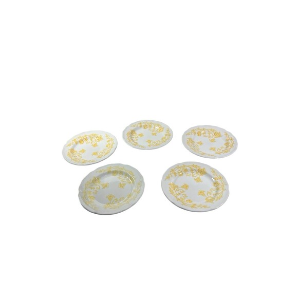 VTG Royal Staffordshire Windsong Ironstone Salad Plate J & G Meakin 7” Set Of 5 - Picture 5 of 6